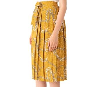 Mango Chain Print Skirt Size S